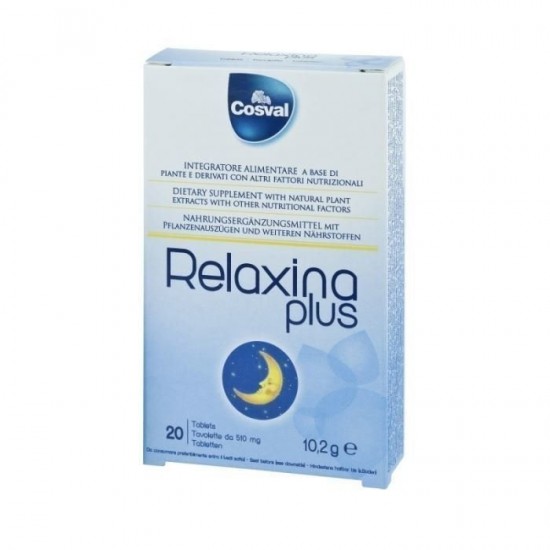 Cosval Relaxina Plus 20 Chew.tabs.  Βελτιωτικό της διάθεσης - βοηθητικό του ύπνου