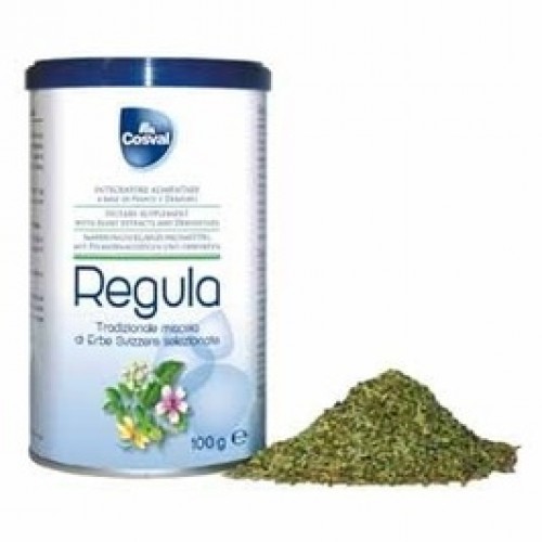 Cosval Regula Powder, 100gr. Μείγμα βοτάνων με καθαρτική δράση 
