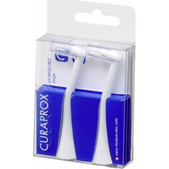Curaprox Hydrosonic Ortho/Pro Single Ανταλλακτικές Κεφαλές 2 Τεμάχια Curaprox Hydrosonic Ortho/Pro Single Ανταλλακτικές Κεφαλές 2 Τεμάχια