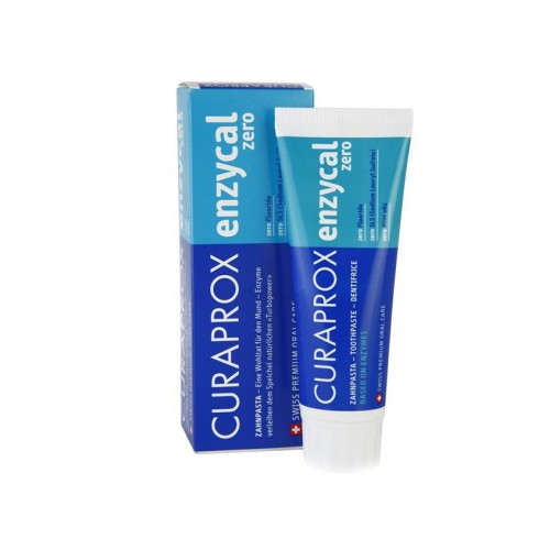 Curaprox Enzycal Zero, Οδοντόκρεμα Χωρίς Φθόριο, Κατάλληλη για Ομοιοπαθητική 75ml Curaprox Enzycal Zero, Οδοντόκρεμα Χωρίς Φθόριο, Κατάλληλη για Ομοιοπαθητική 75ml