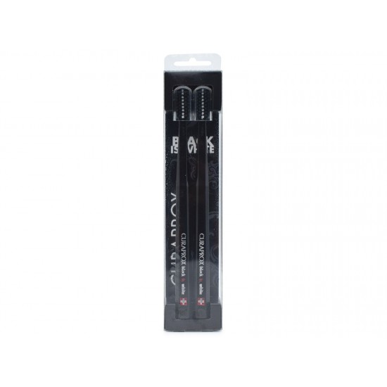 Curaprox Promo Black is White Οδοντόβουρτσα για Λευκά Δόντια 2 τεμάχια Curaprox Promo Black is White Οδοντόβουρτσα για Λευκά Δόντια 2 τεμάχια