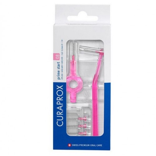 Curaprox Prime Start 08 Μεσοδόντια Βουρτσάκια με Λαβές x5 Curaprox Prime Start 08 Μεσοδόντια Βουρτσάκια με Λαβές x5