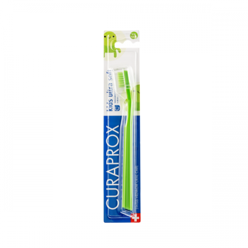 Curaprox Kids Ultra Soft Παιδική Οδοντόβουρτσα 4-12 Χρονών, Χρώμα Πράσινο 1 Τεμάχιο Curaprox Kids Ultra Soft Παιδική Οδοντόβουρτσα 4-12 Χρονών, Χρώμα Πράσινο 1 Τεμάχιο