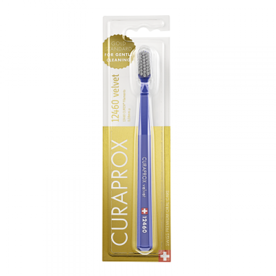 Curaprox 12460 Velvet Toothbrush Οδοντόβουρτσα 1 Τεμάχιο