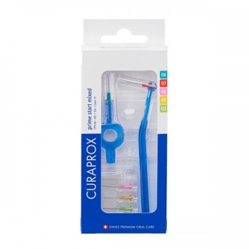 Curaprox Prime Start Mixed Μεσοδόντια Βουρτσάκια x5, με Λαβές 2 Τεμάχια Curaprox Prime Start Mixed Μεσοδόντια Βουρτσάκια x5, με Λαβές 2 Τεμάχια