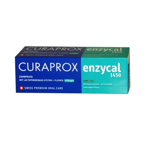 Curaprox Enzycal 1450ppm Οδοντόκρεμα Χωρίς SLS, 75ml Curaprox Enzycal 1450ppm Οδοντόκρεμα Χωρίς SLS, 75ml