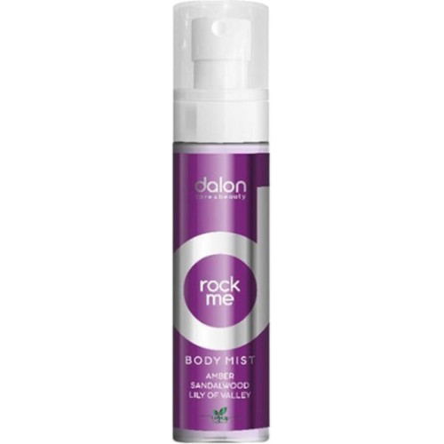 Dalon Rock Me Body Mist με Νότες Σανταλόξυλου & Κρίνου Συνδιασμένες με Κεχριμπάρι & Ροζ Πιπέρι 100ml