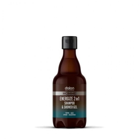 Dalon Homme Energize 2in1 Shampoo & Shower Gel 300ml Dalon Homme Energize 2in1 Shampoo & Shower Gel 300ml