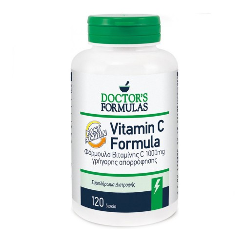 Doctor's Formulas Vitamin C 1000mg Φόρμουλα Βιταμίνης C 120 Δισκία