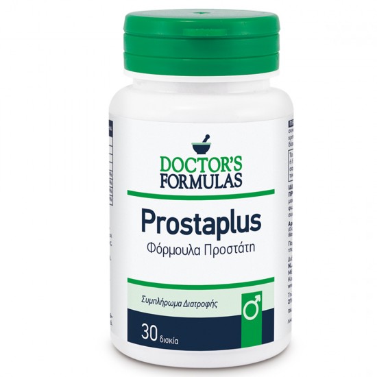 Doctor's Formulas Prostaplus Φόρμουλα Προστάτη 30 Δισκία