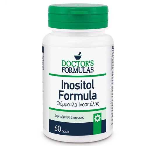 Doctor's Formula Inositol Formula Για τη Φυσιολογική Λειτουργία του Νευρικού Συστήματος 60 Δισκία Doctor's Formula Inositol Formula Για τη Φυσιολογική Λειτουργία του Νευρικού Συστήματος 60 Δισκία