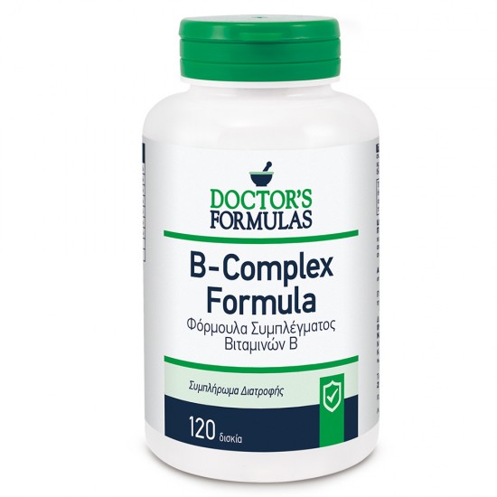 Doctor's Formulas B-Complex Bιταμίνες του Συμπλέγματος Β 120 caps