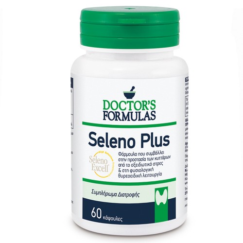 Doctor's Formulas Seleno Plus- Θυροειδής 60 Κάψουλες Doctor's Formulas Seleno Plus- Θυροειδής 60 Κάψουλες