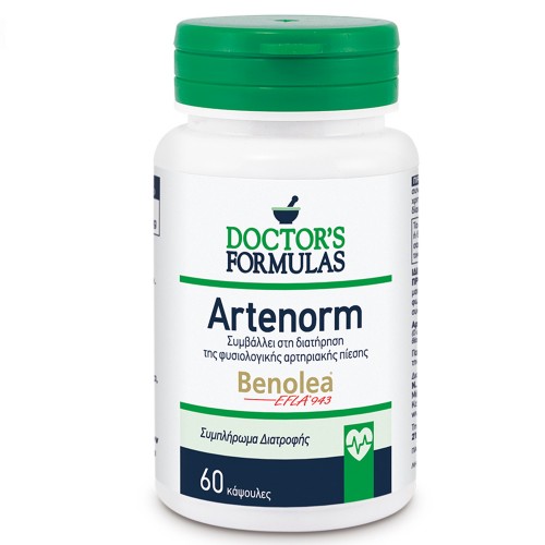 Doctor's Formulas Artenorm Διατήρηση της Φυσιολογικής Αρτηριακής Πίεσης 60 Δισκία