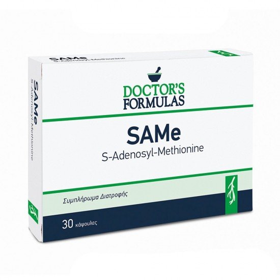 Doctor's Formulas SAMe S-Adenosyl-Methionine 30 Κάψουλες Doctor's Formulas SAMe S-Adenosyl-Methionine 30 Κάψουλες