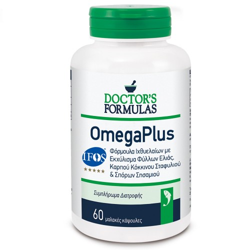 Doctor's Formulas Omegaplus Φόρμουλα Ιχθυελαίων 60 Κάψουλες
