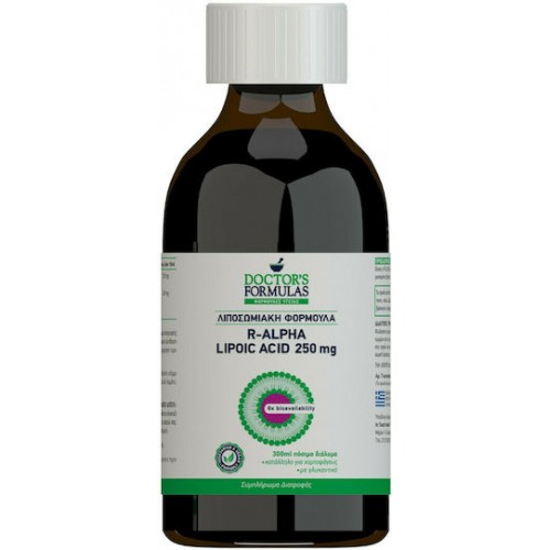 Doctor's Formulas R-Alpha Lipoic Acid 250mg Ισχυρές Αντιοξειδωτικές Ιδιότητες300ml