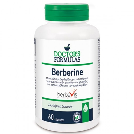 Doctor's Formulas Berberine Συμπλήρωμα Διατροφής με Βερβερίνη 60 caps
