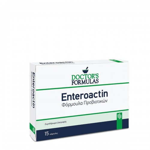 Doctor's Formulas Enteroactin Φόρμουλα Προβιοτικών 15 Κάψουλες Doctor's Formulas Enteroactin Φόρμουλα Προβιοτικών 15 Κάψουλες