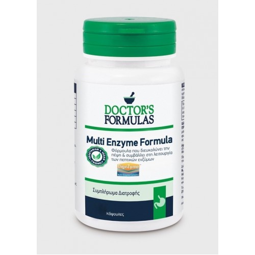 Doctor's Formulas Multi Enzyme Formula 60caps Doctor's Formulas Multi Enzyme Formula 60caps