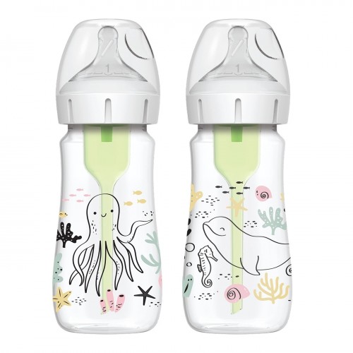 Dr. Brown Anti-Colic Options+ Μπιμπερό 270ml Ωκεανός (2τμχ) Dr. Brown Anti-Colic Options+ Μπιμπερό 270ml Ωκεανός (2τμχ)