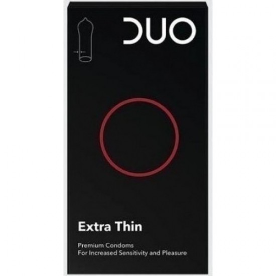 Duo Extra Thin, Προφυλακτικά Πολύ Λεπτά 6τμχ