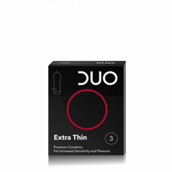 Duo Extra Thin Προφυλακτικά 3τμχ