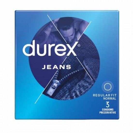 Durex Προφυλακτικά Jeans 3τμχ Durex Προφυλακτικά Jeans 3τμχ