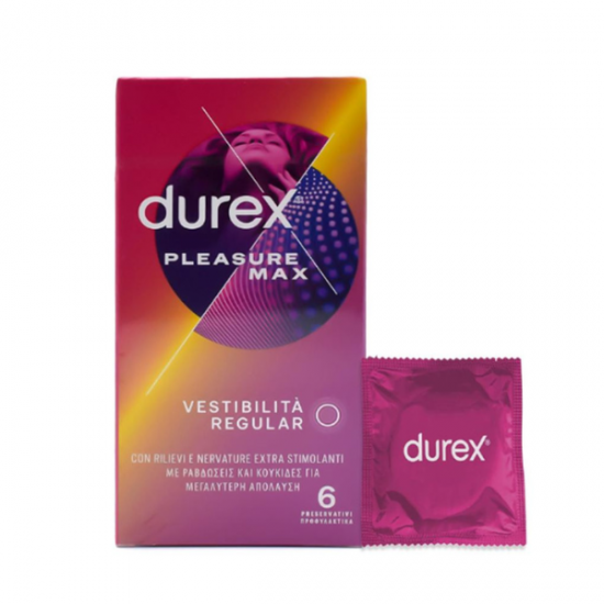 Durex Pleasuremax 6τμχ