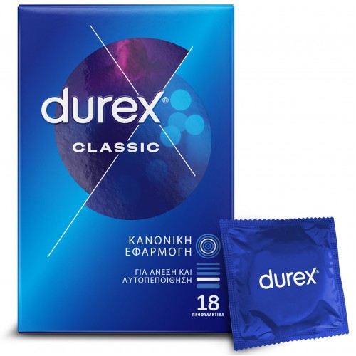 Durex Classic 18 Προφυλακτικά Durex Classic 18 Προφυλακτικά