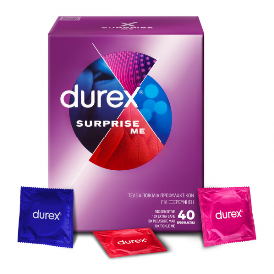 Durex Suprise Me 40τμχ