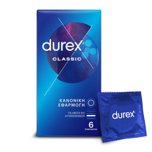 Durex Classic 6 Προφυλακτικά Durex Classic 6 Προφυλακτικά