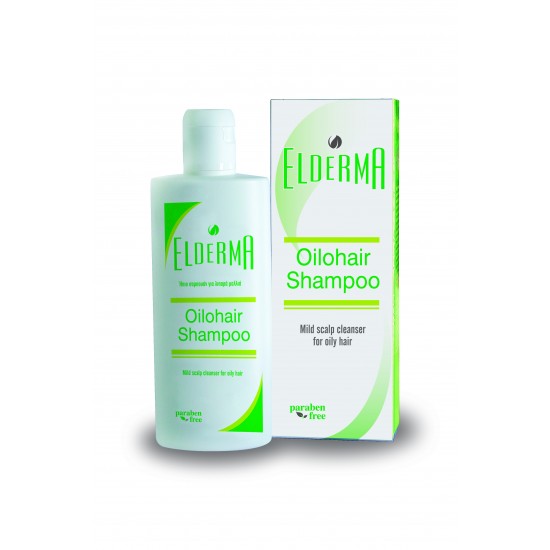 Elderma Oilohair Shampoo, Ήπιο Σαμπουάν για Λιπαρά Μαλλιά 200ml