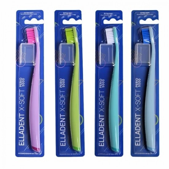 Elladent X Soft Perio 5000 Οδοντόβουρτσα σε Διάφορα Χρώματα 1 Τεμάχιο Elladent X Soft Perio 5000 Οδοντόβουρτσα σε Διάφορα Χρώματα 1 Τεμάχιο