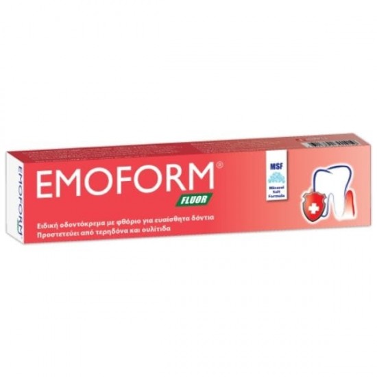 Emoform Fluor Swiss Ειδική Οδοντόκρεμα με Φθόριο για Ευαίσθητα Δόντια 50ml