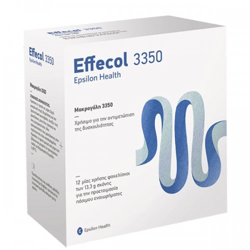 Effecol 3350 Ενηλίκων 12sachets Αντιμετώπιση Δυσκοιλιότητας Effecol 3350 Ενηλίκων 12sachets Αντιμετώπιση Δυσκοιλιότητας