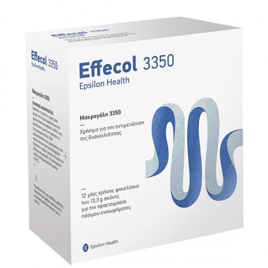 Effecol 3350 Ενηλίκων 12sachets Αντιμετώπιση Δυσκοιλιότητας