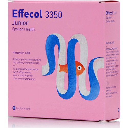 Effecol Junior Macrogol 3350, Για την Αντιμετώπιση Παιδικής/Εφηβικής Δυσκοιλιότητας 12 Φακελίσκοι Effecol Junior Macrogol 3350, Για την Αντιμετώπιση Παιδικής/Εφηβικής Δυσκοιλιότητας 12 Φακελίσκοι