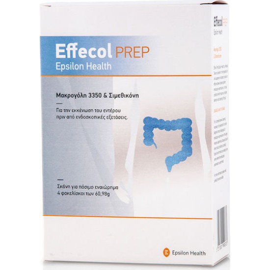 Epsilon Health Effecol Prep 4 φακελίσκοι των 60,98gr
