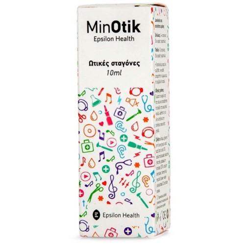 Epsilon Health MinOtik Ωτικές Σταγόνες 10ml Epsilon Health MinOtik Ωτικές Σταγόνες 10ml