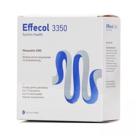 Effecol 3350  Αντιμετώπιση της Χρόνιας Δυσκοιλιότητας 24 φακελίσκοι