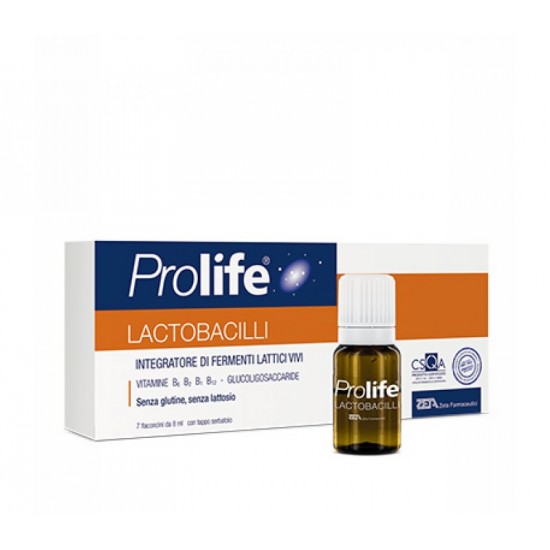 Prolife Lactorbacili Συμπλήρωμα Διατροφής με Ζώντα Γαλακτικά Βακτήρια 7 Φιαλίδια των 8ml