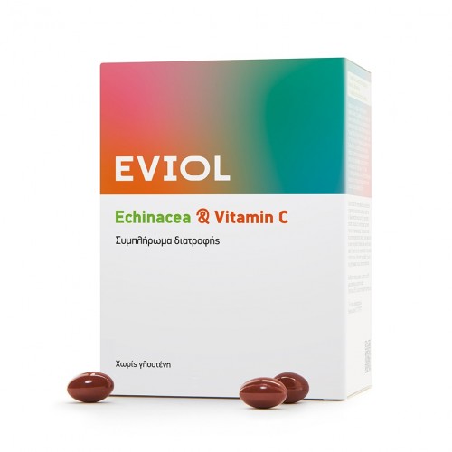 Eviol Echinacea & Vitamin C 30soft caps Eviol Echinacea & Vitamin C 30soft caps