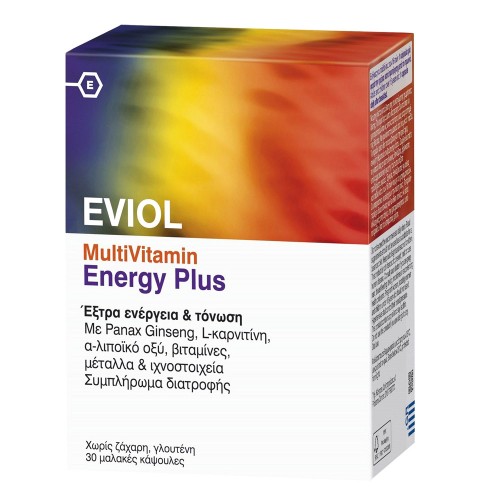 Eviol Multivitamin Energy Plus 30 soft caps Eviol Multivitamin Energy Plus 30 soft caps