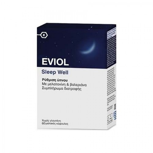Eviol Sleep Well 60 μαλακές κάψουλες Eviol Sleep Well 60 μαλακές κάψουλες