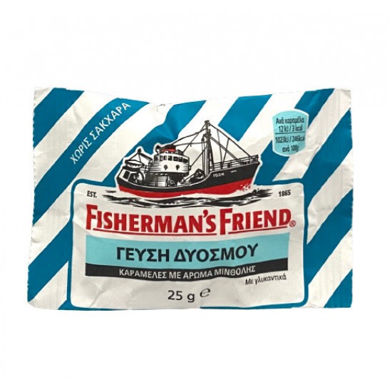 Fisherman's Friend Καραμέλες με Γεύση Δυόσμου Sugar free 25gr