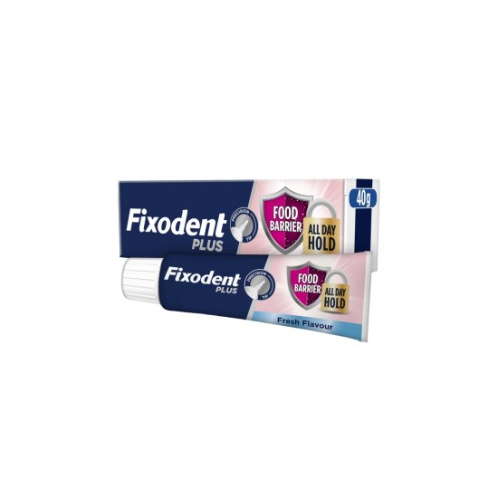 Fixodent Pro Plus Δυνατό Κράτημα Στερεωτική Κρέμα για Τεχνητές Οδοντοστοιχίες 60g