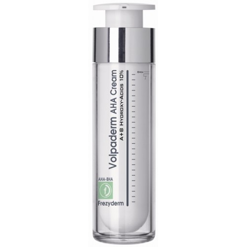 Frezyderm Volpaderm Aha Cream, Κρέμα Eνυδάτωσης και Ανανέωσης με ΑΗΑ για Πρόσωπο-Λαιμό 50ml Frezyderm Volpaderm Aha Cream, Κρέμα Eνυδάτωσης και Ανανέωσης με ΑΗΑ για Πρόσωπο-Λαιμό 50ml