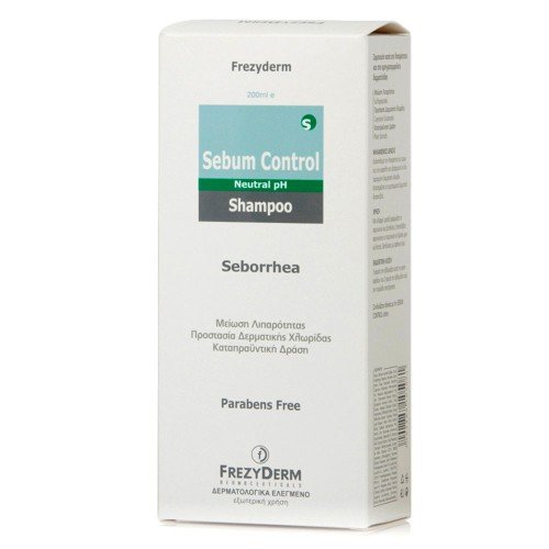 Frezyderm Sebum Control Shampoo 200ml Σαμπουάν για δερματίτιδα Frezyderm Sebum Control Shampoo 200ml Σαμπουάν για δερματίτιδα
