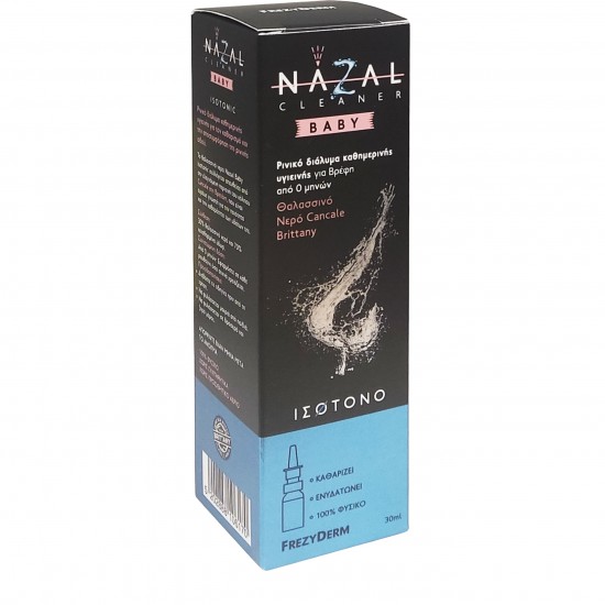 Frezyderm Nazal Cleaner Baby, Ισότονο Ρινικό Διάλυμα για Βρέφη από 0 Μηνών 30ml